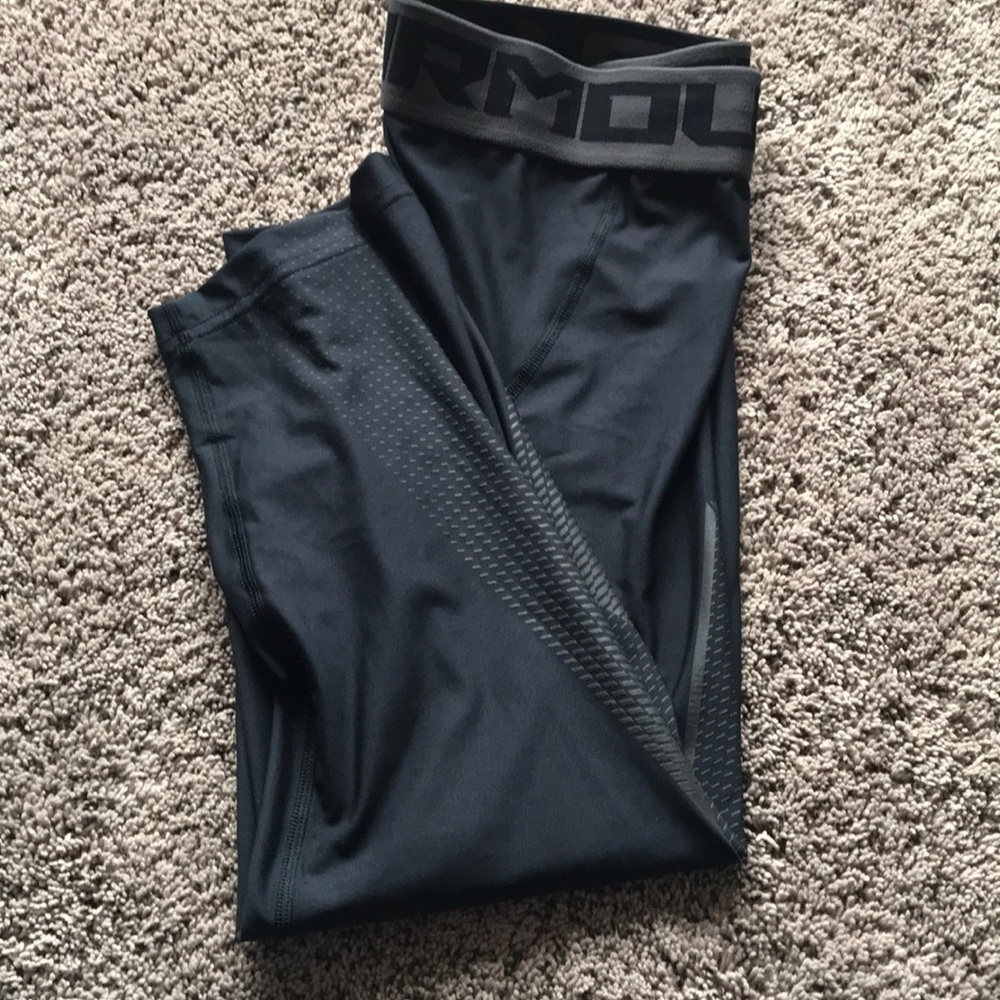 Mens UA compression heat gear leggings
